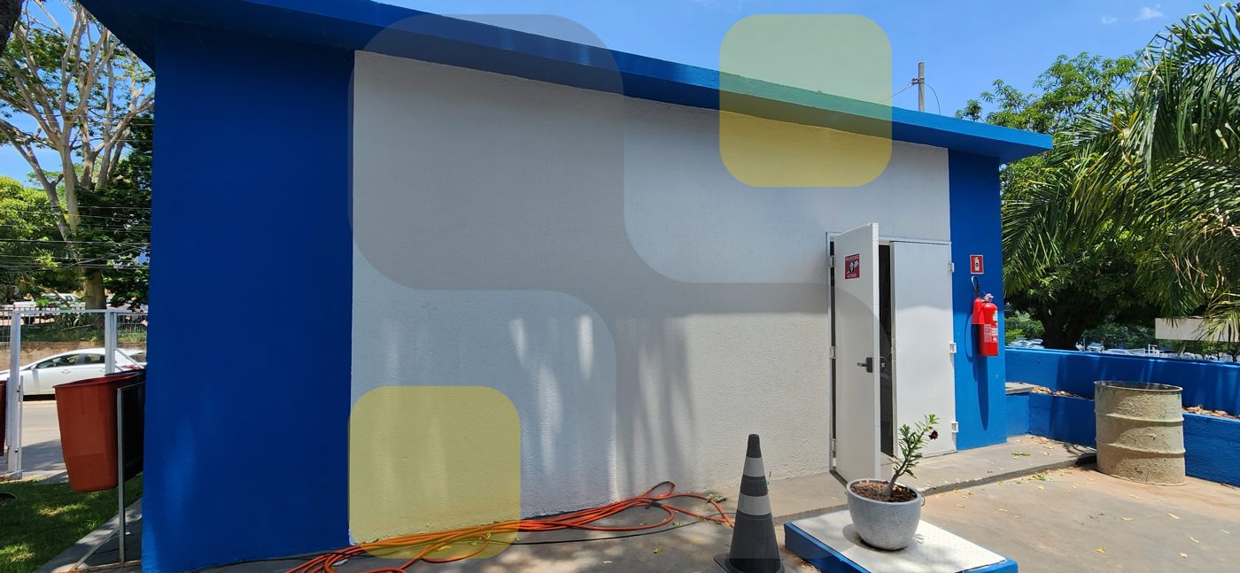Cabine da subestação